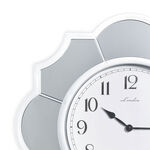 Loire Scallop Wall Clock with Mirrors 22" 